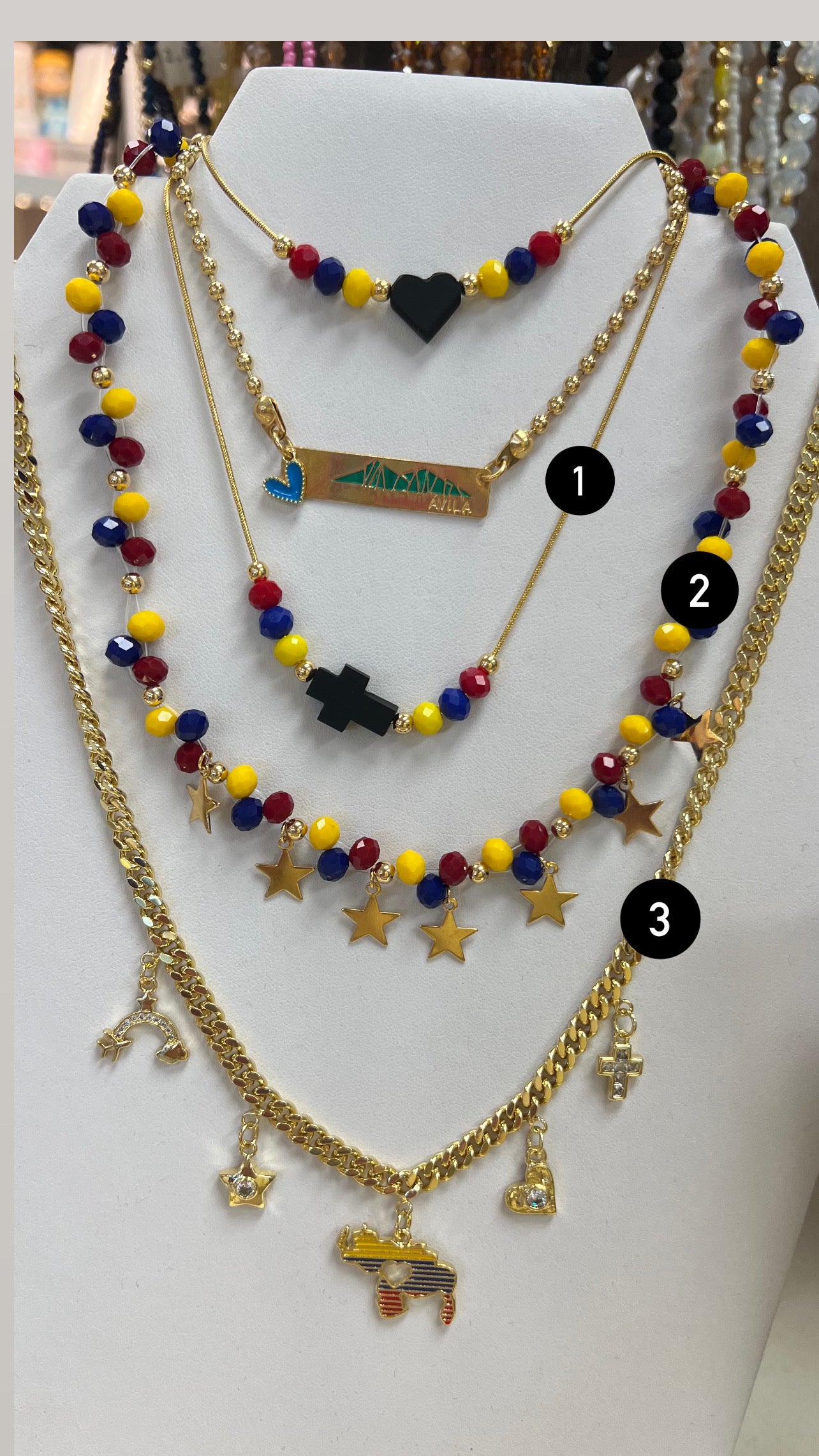 Vzla necklace part3