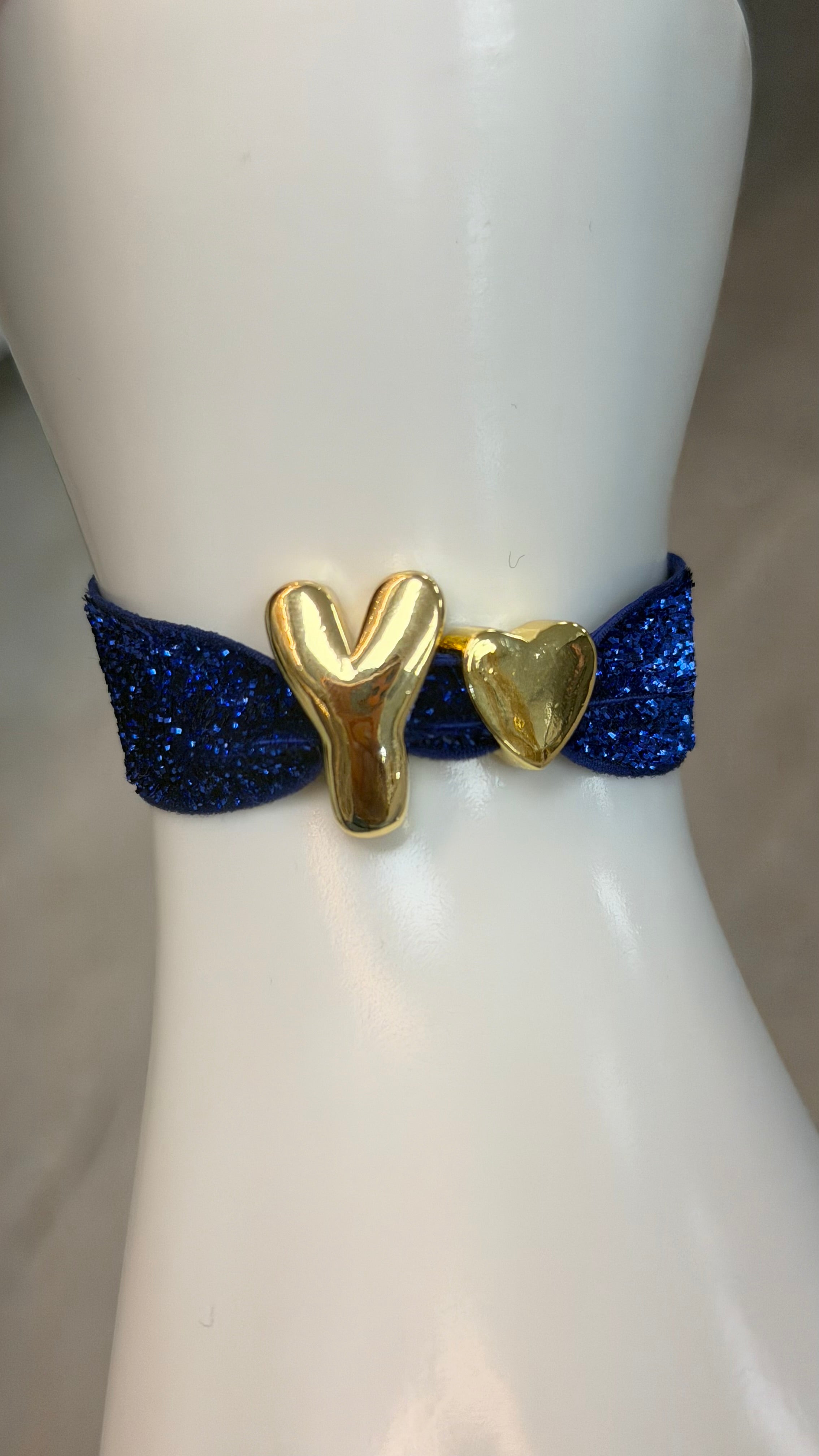 Sparkling Elastic brazalete (letter)