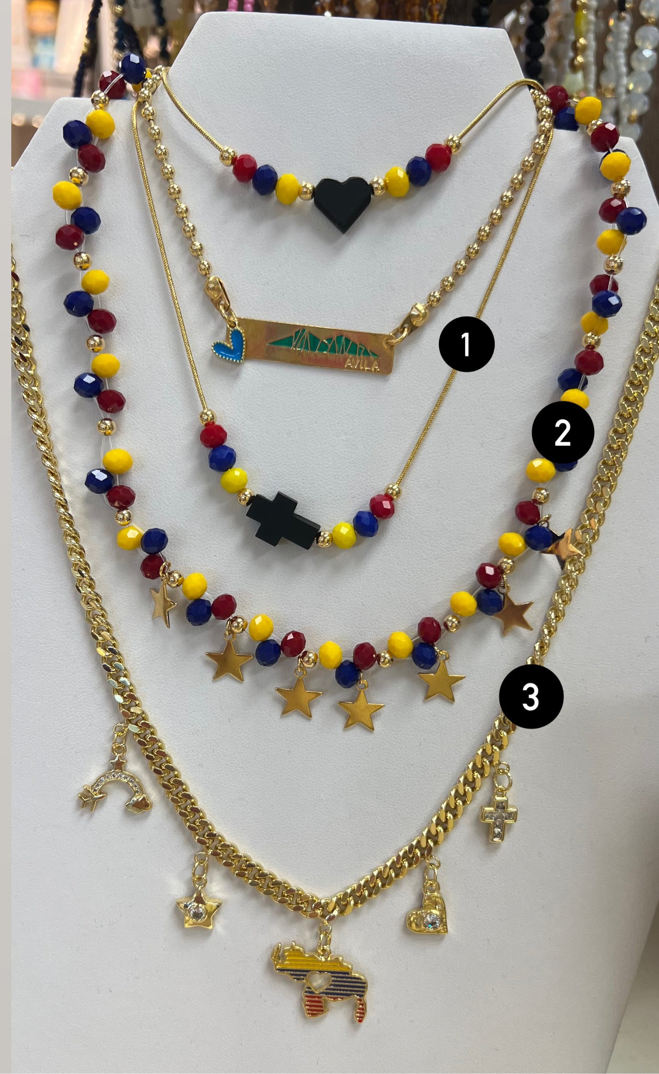 Vzla necklace part3