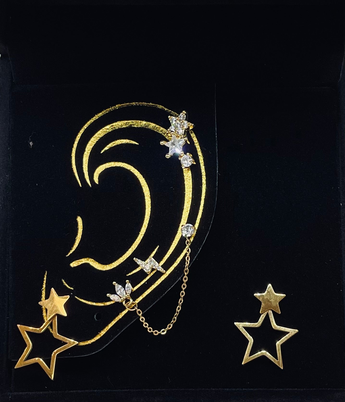 Piercing set BSK cristal 1