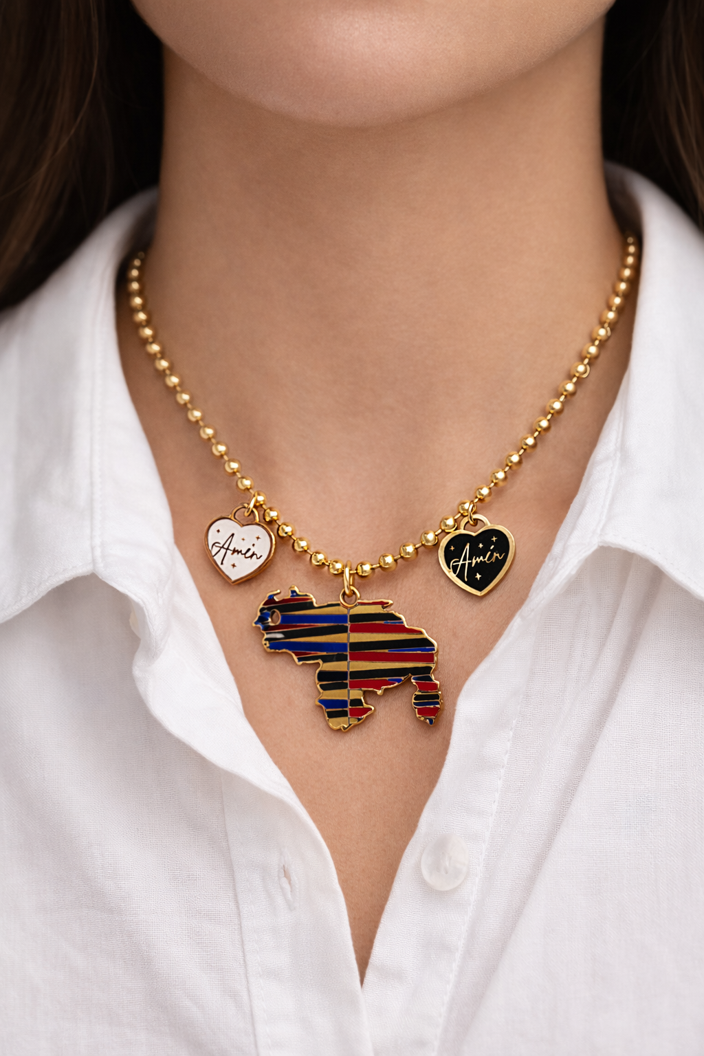 Vzla Necklace CruzDiez