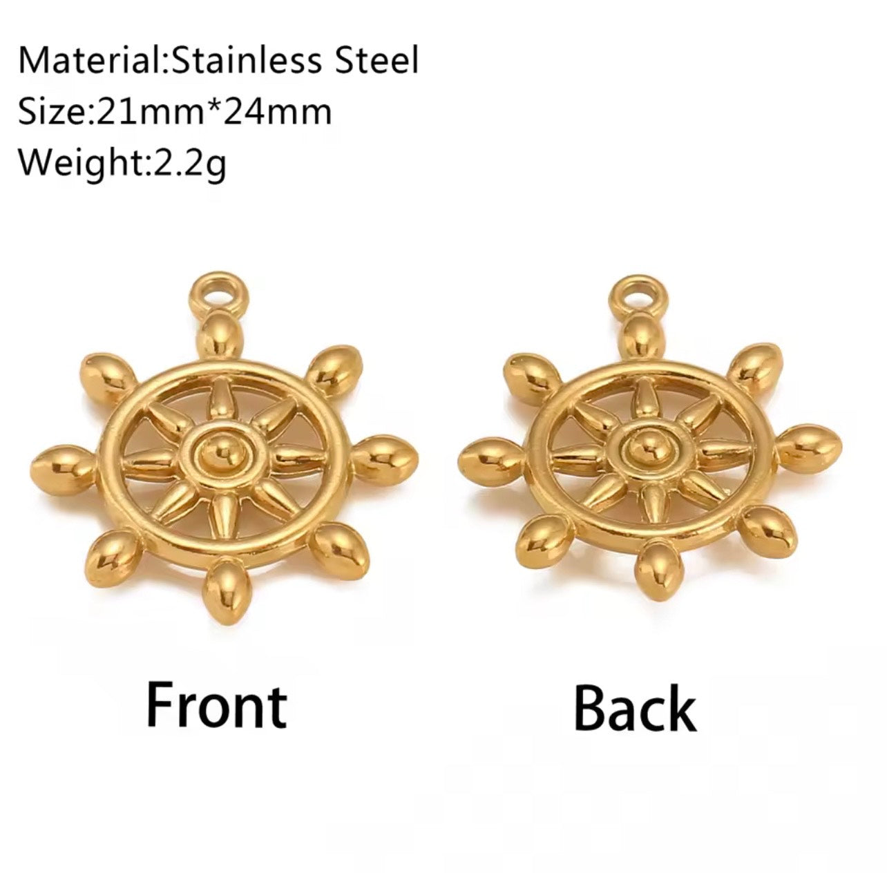 Rudder charm