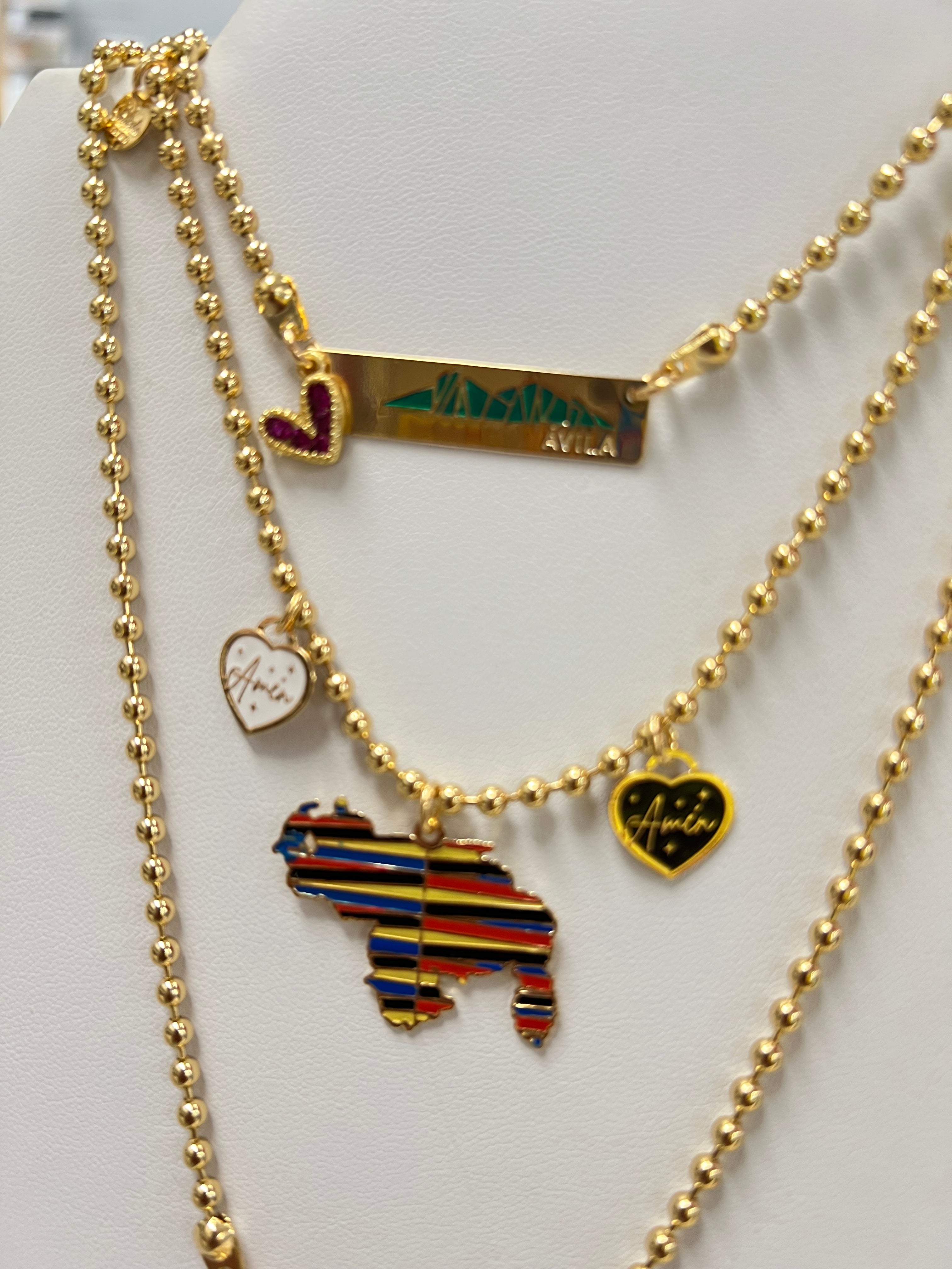 Vzla Necklace CruzDiez