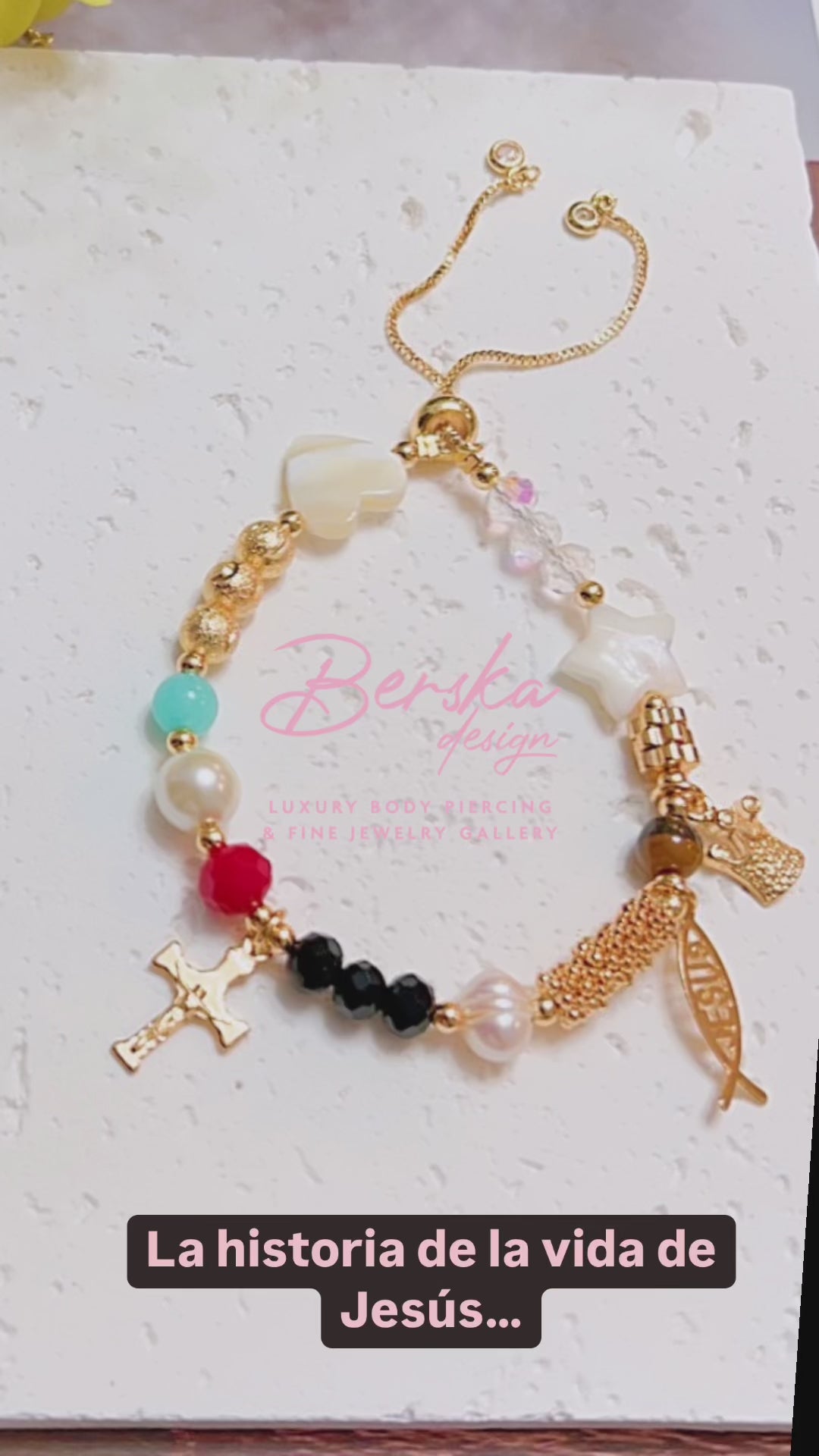 Brazalete vida de Jesús