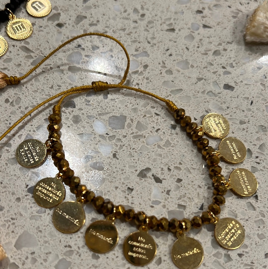 Bracelet 10mandamientos