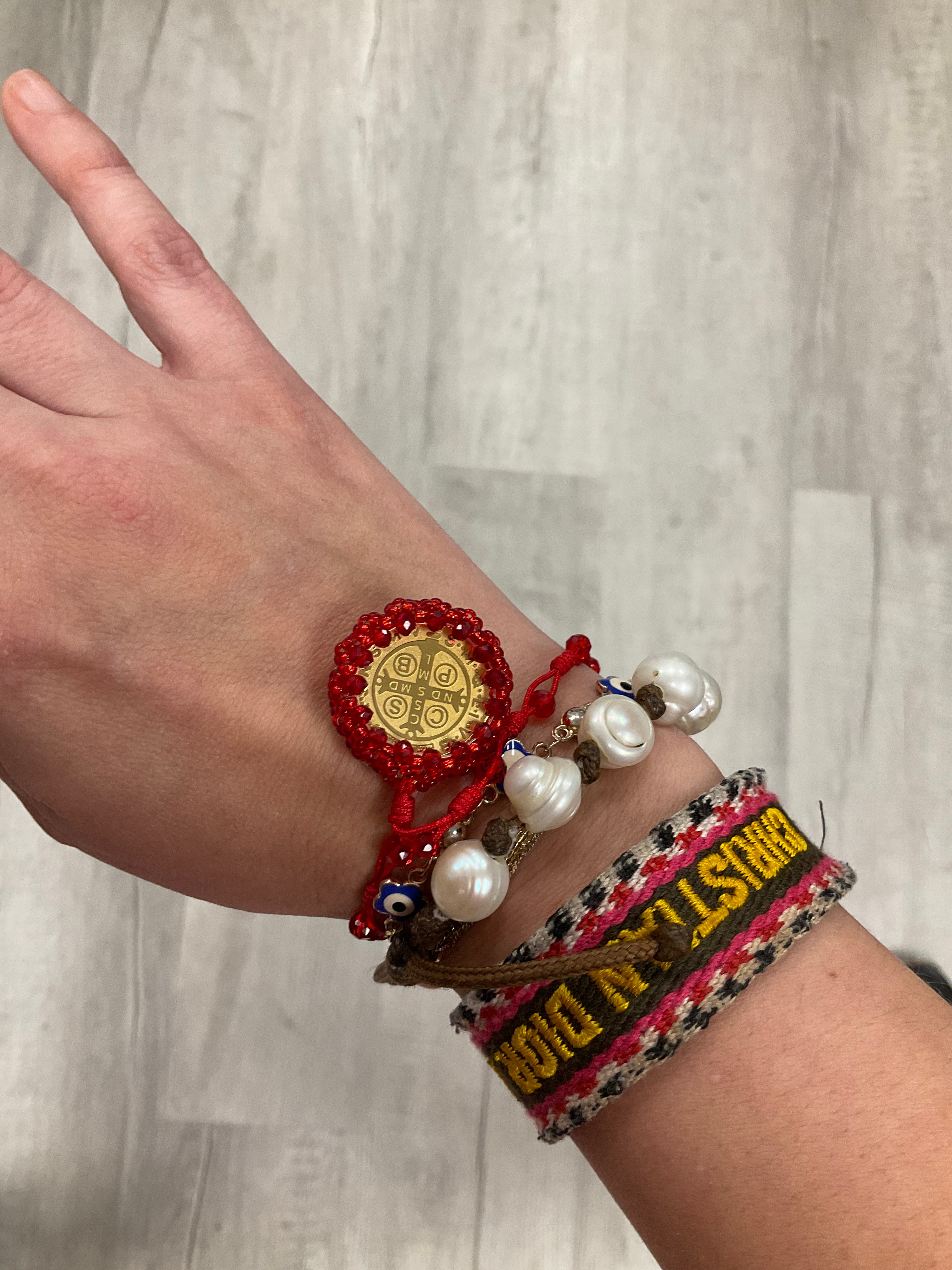 Bracelet San Benito Medallita dorada