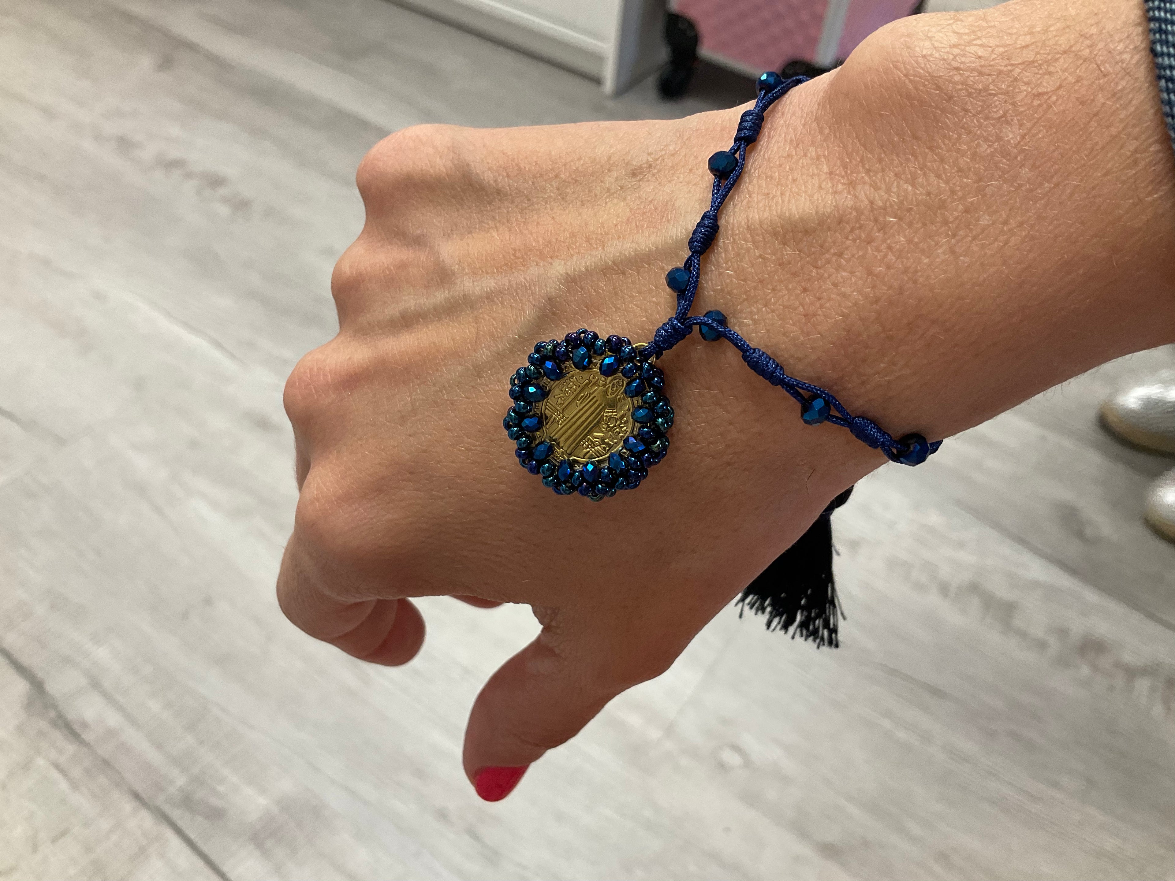Bracelet San Benito Medallita dorada