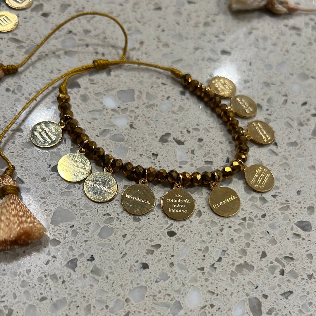Bracelet 10mandamientos