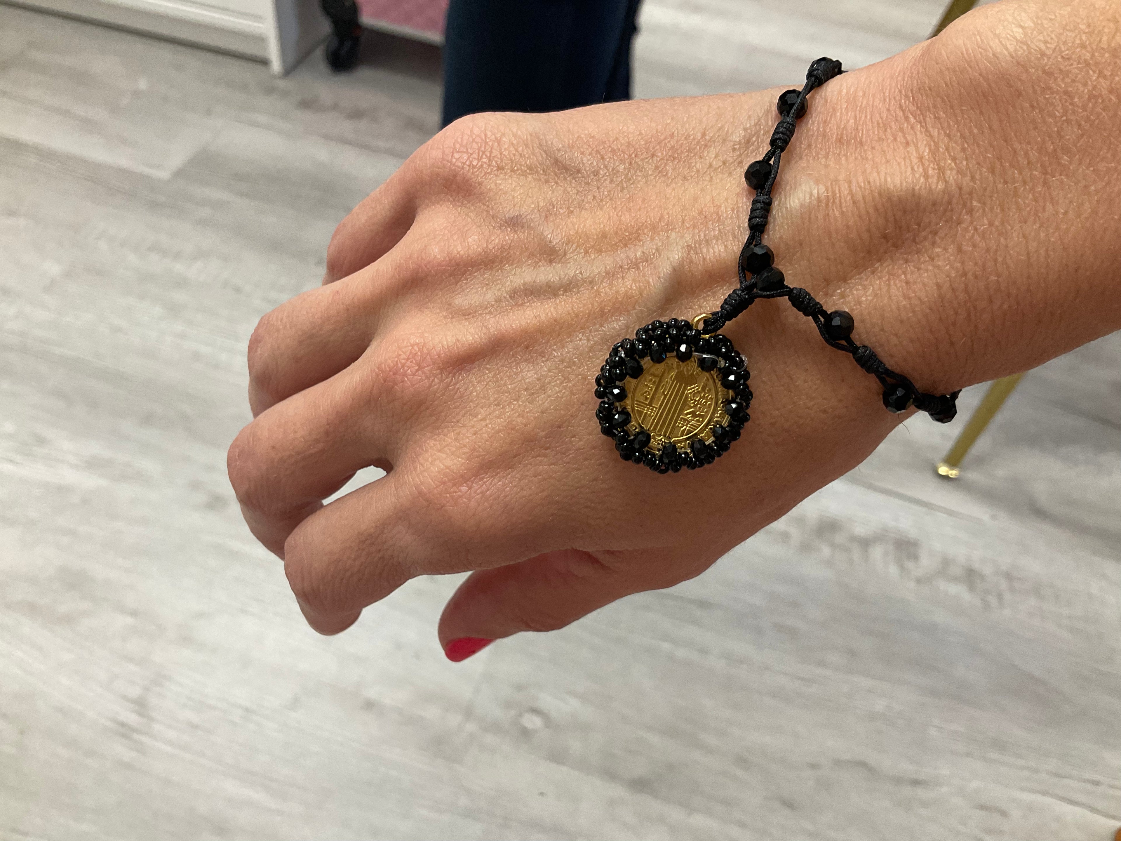 Bracelet San Benito Medallita dorada