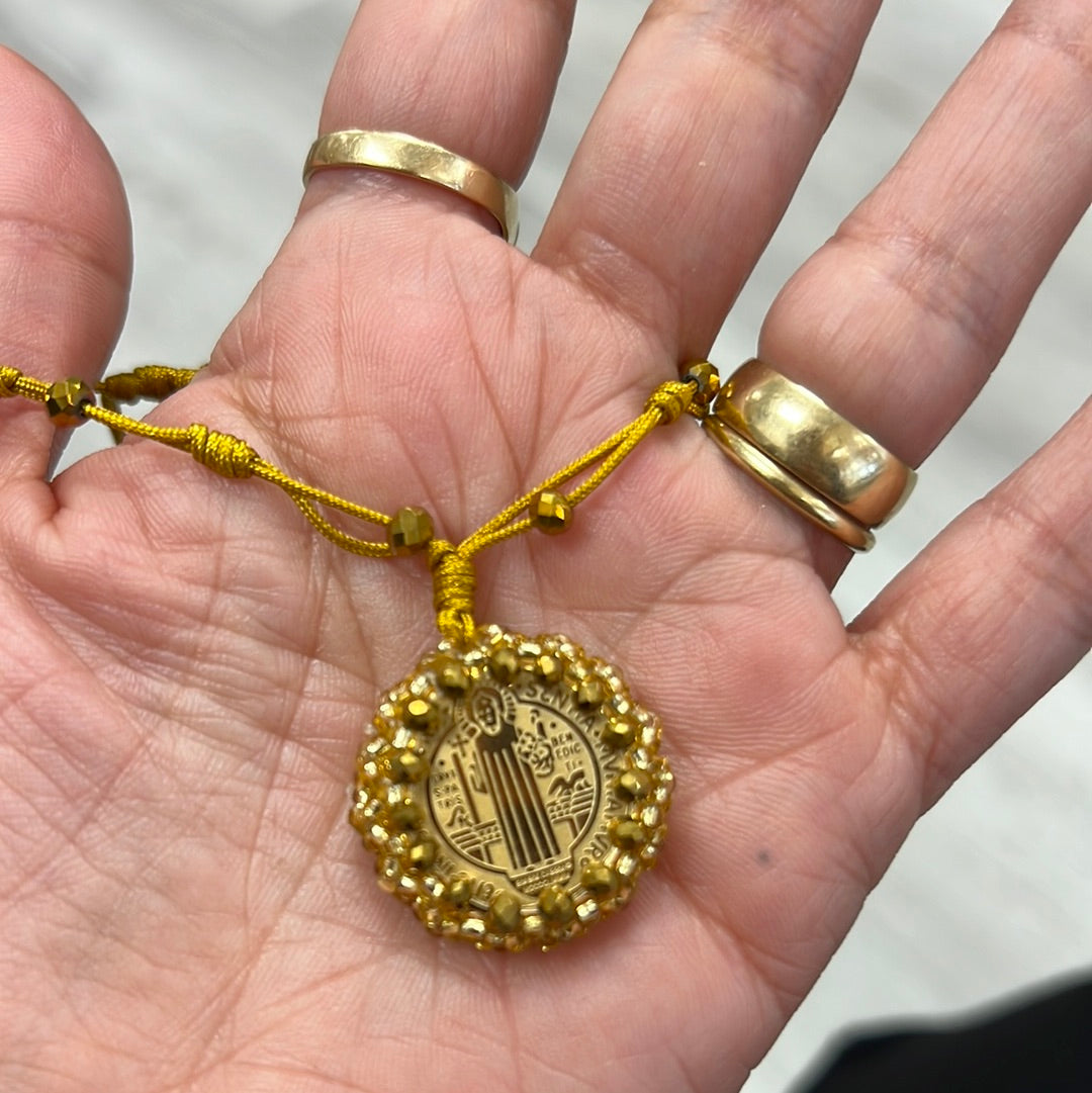 Bracelet San Benito Medallita dorada