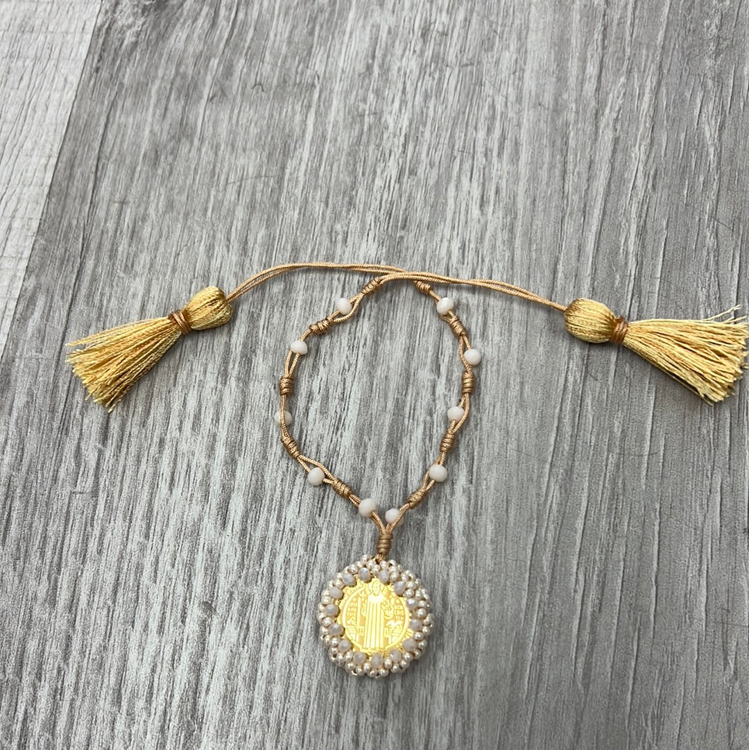 Bracelet San Benito Medallita dorada