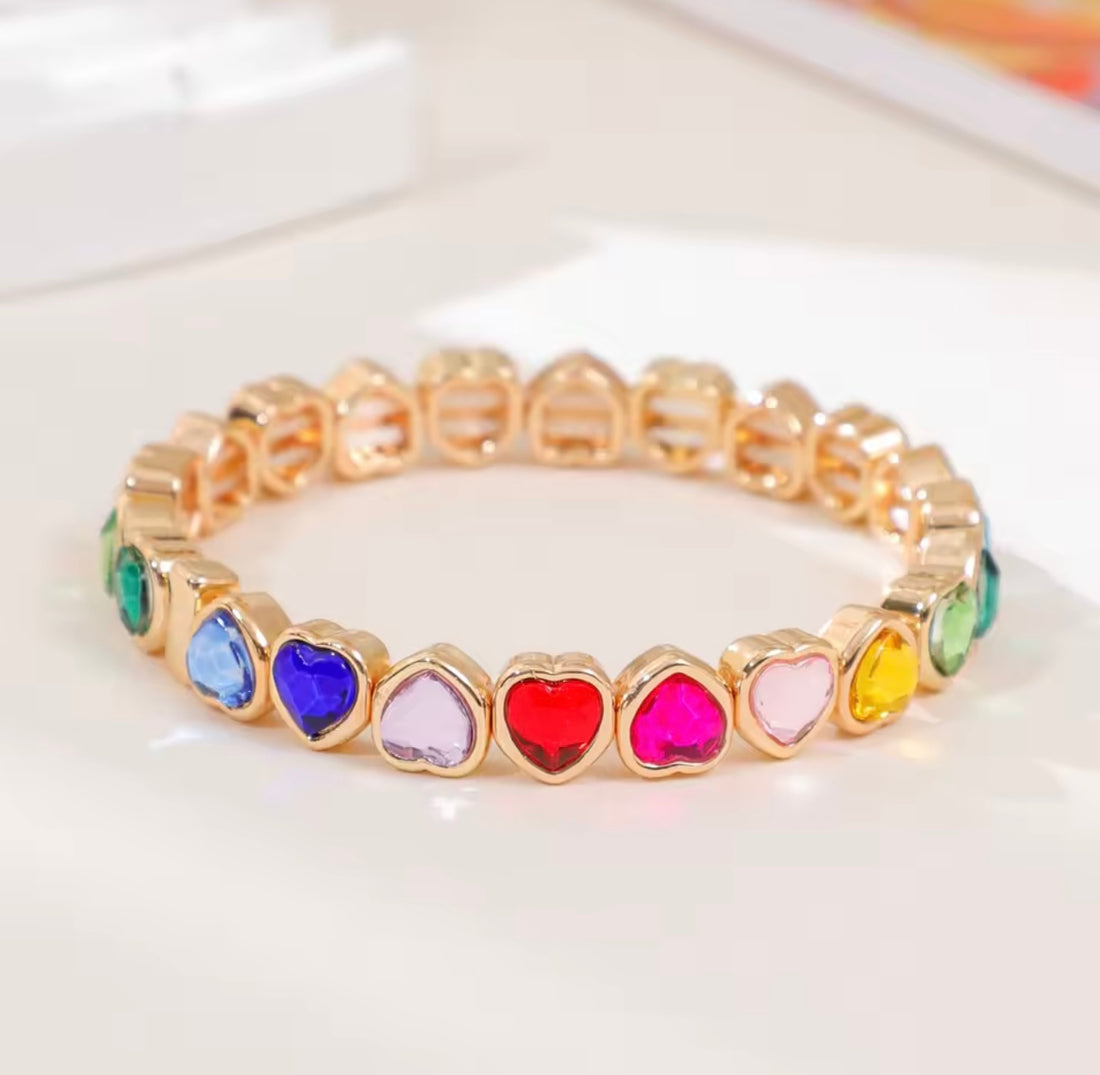 Bracelet sweet heart candy