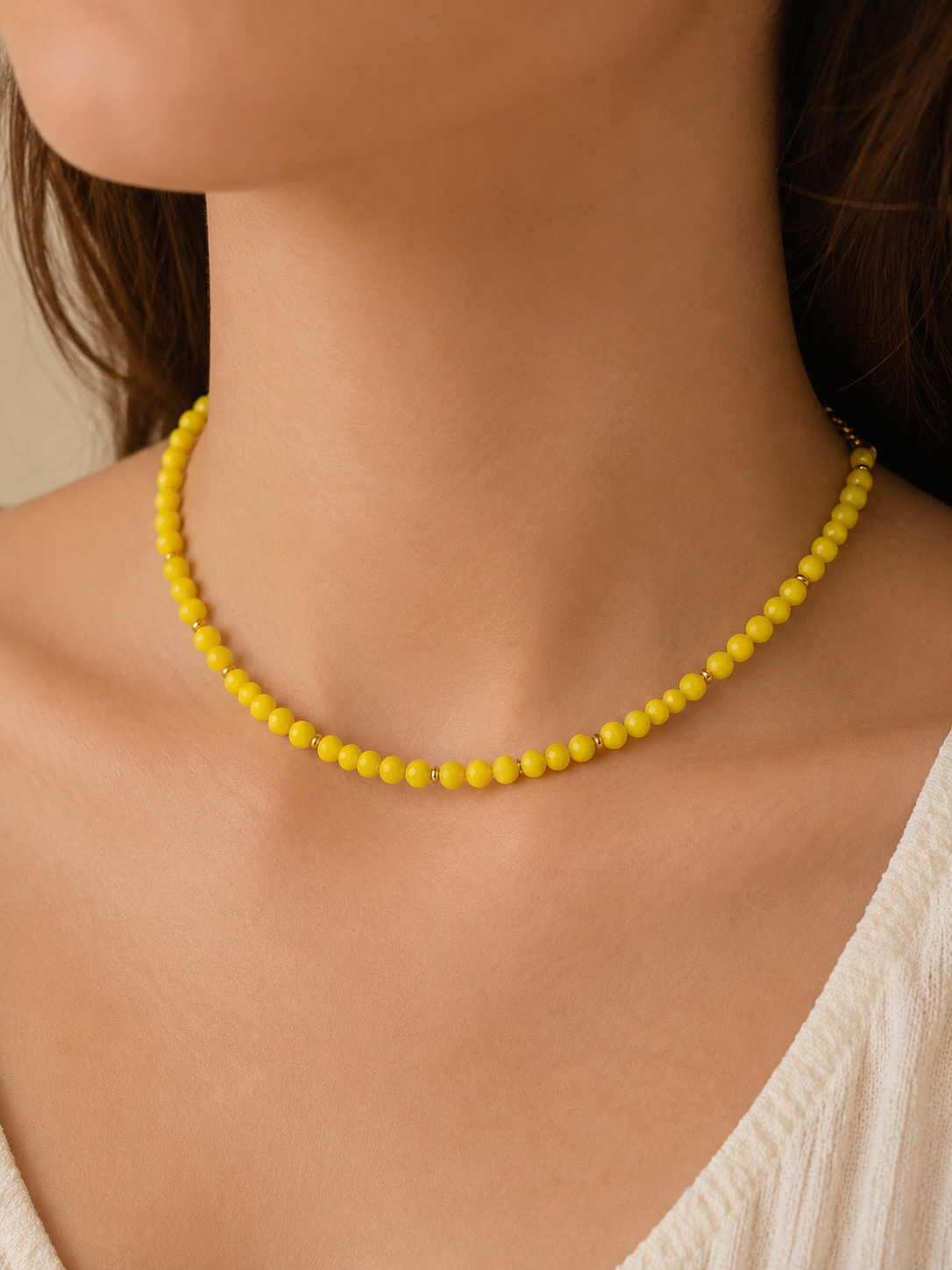 Necklace Czech Crystal choker
