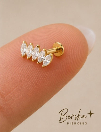 Piercing Baguette II CZ