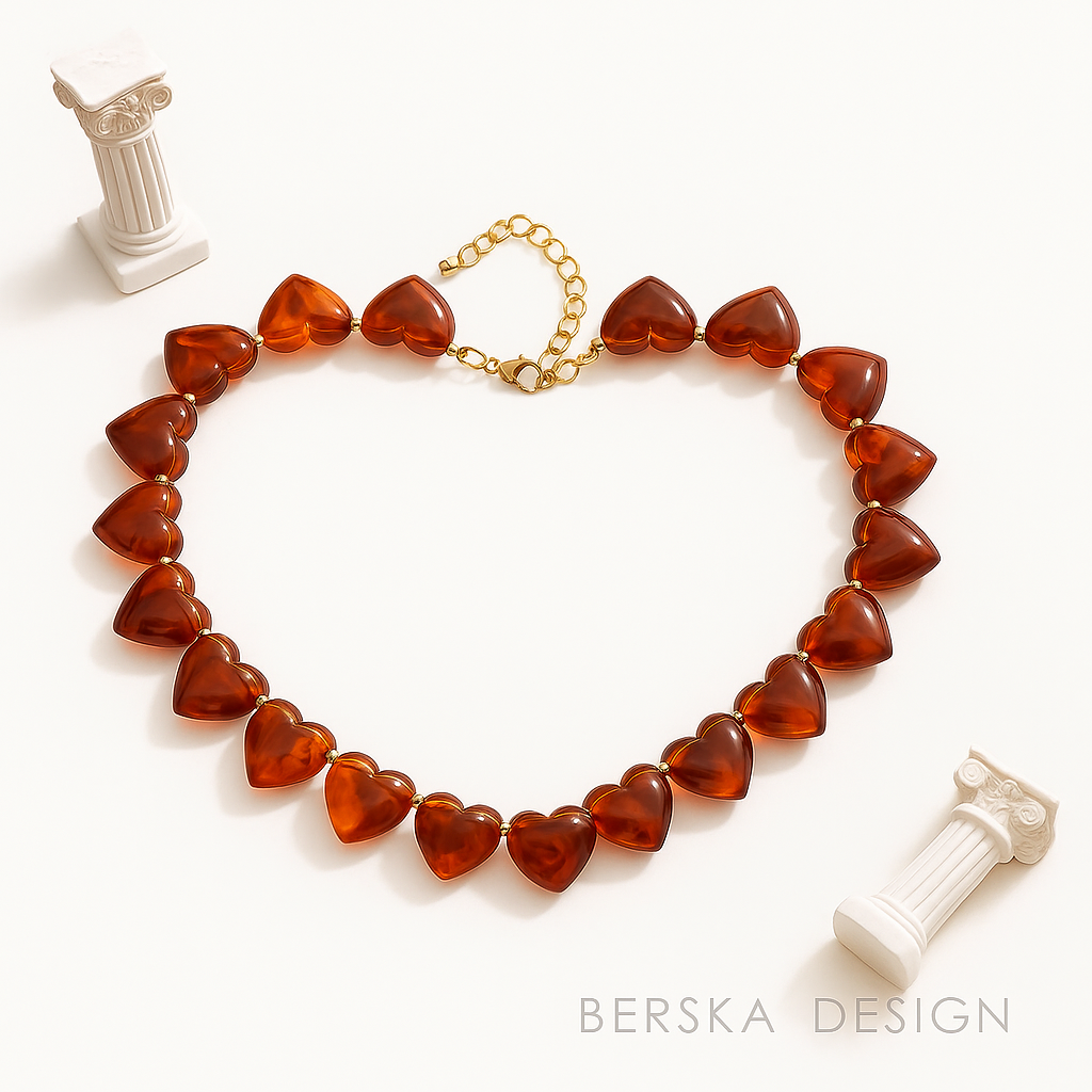 Carey necklace heart