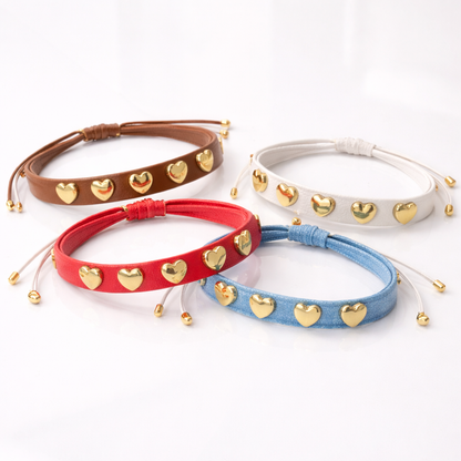 Brazalete LOVE leather