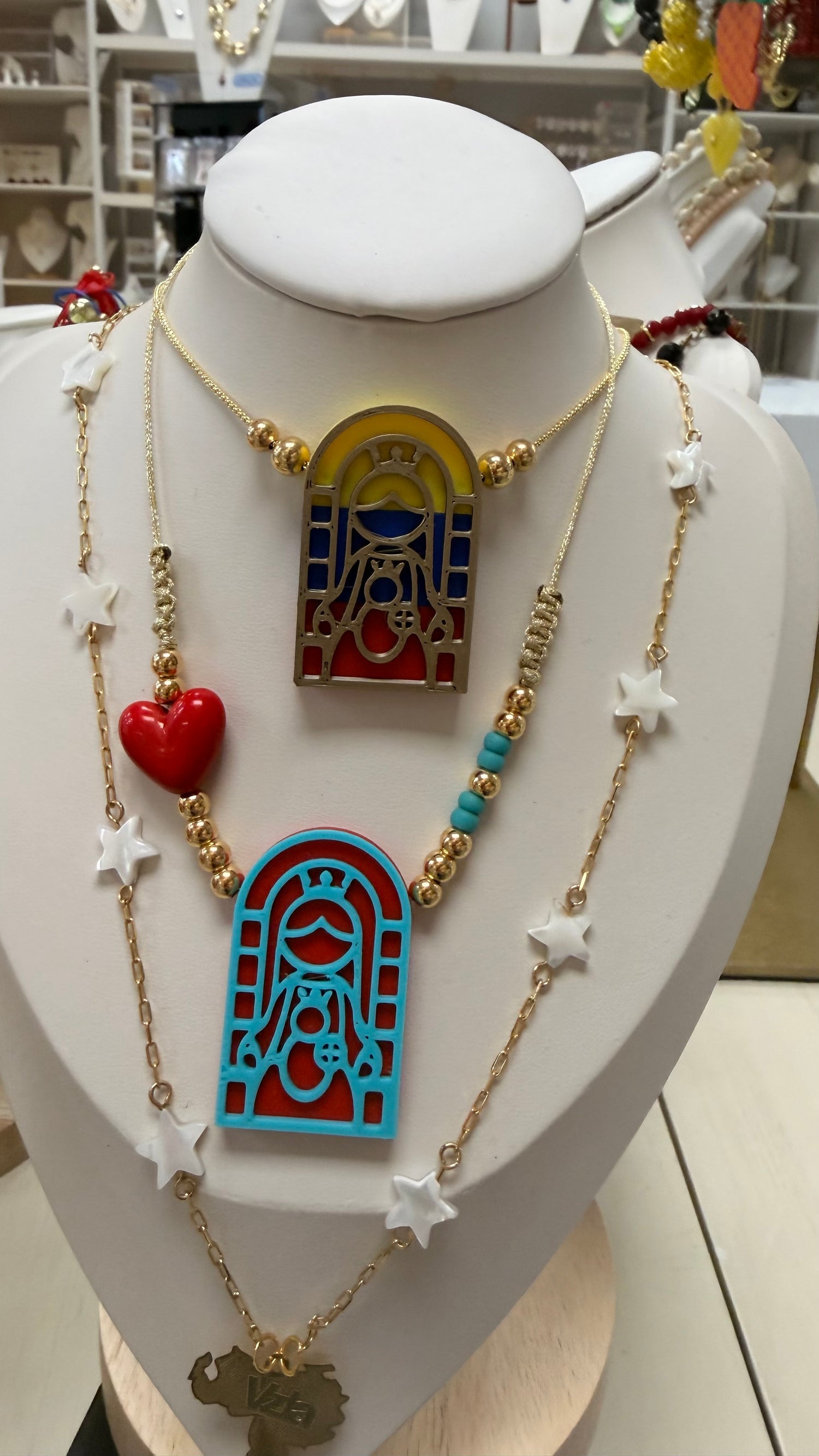 Escapulario ajustable virgen de Coromoto