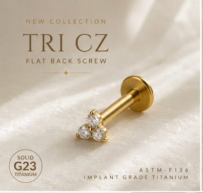 Piercing Celestia Collection TRI CZ