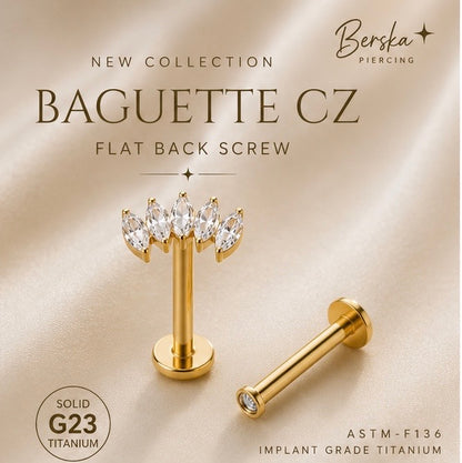 Piercing Baguette II CZ