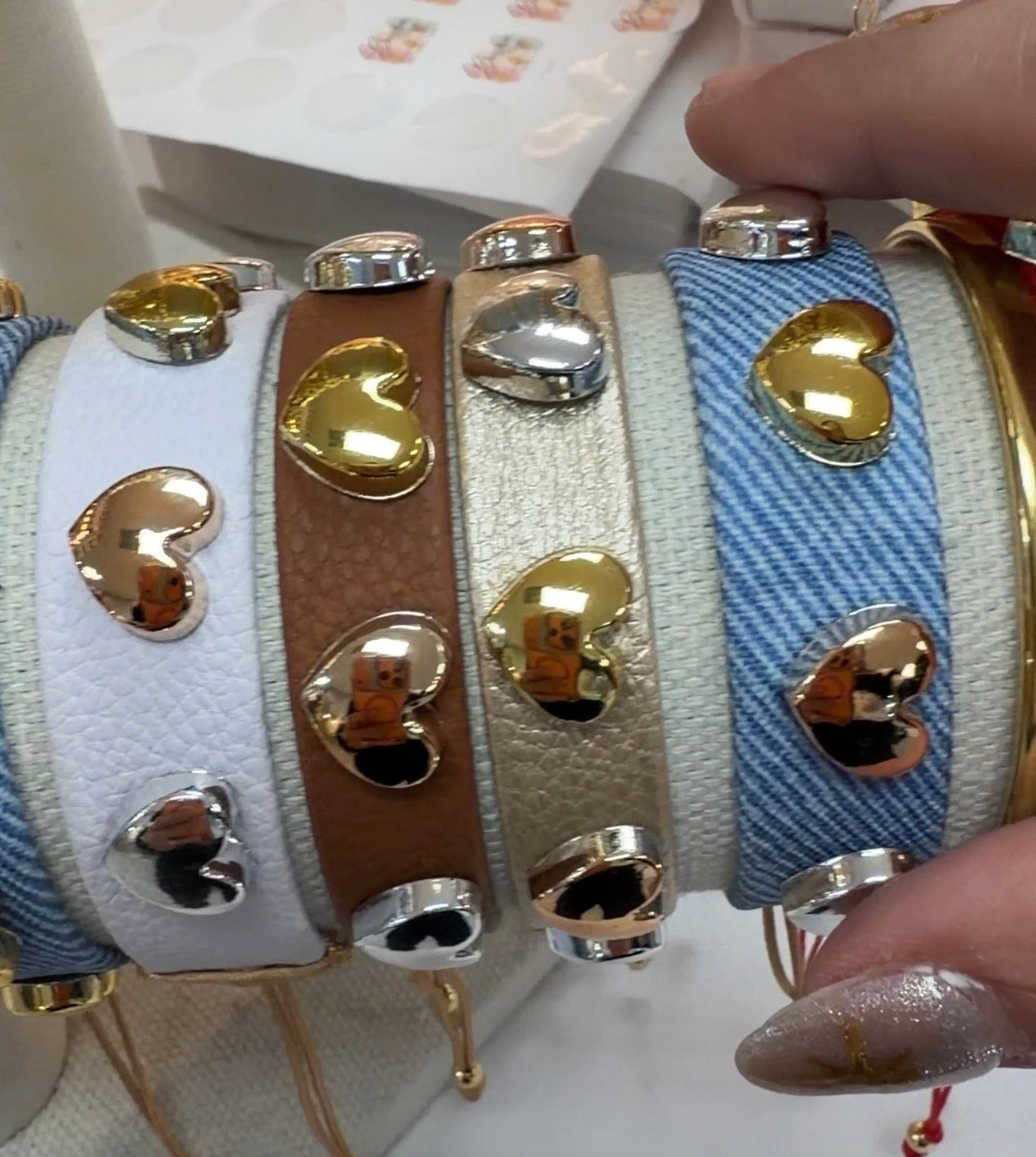 Brazalete LOVE leather