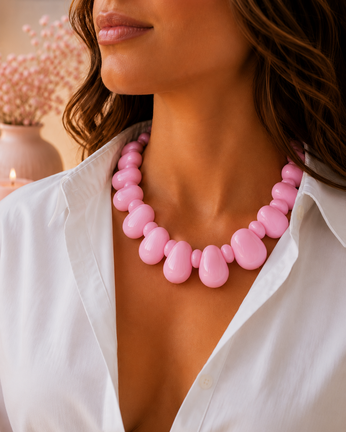 Necklace Chunky Drops