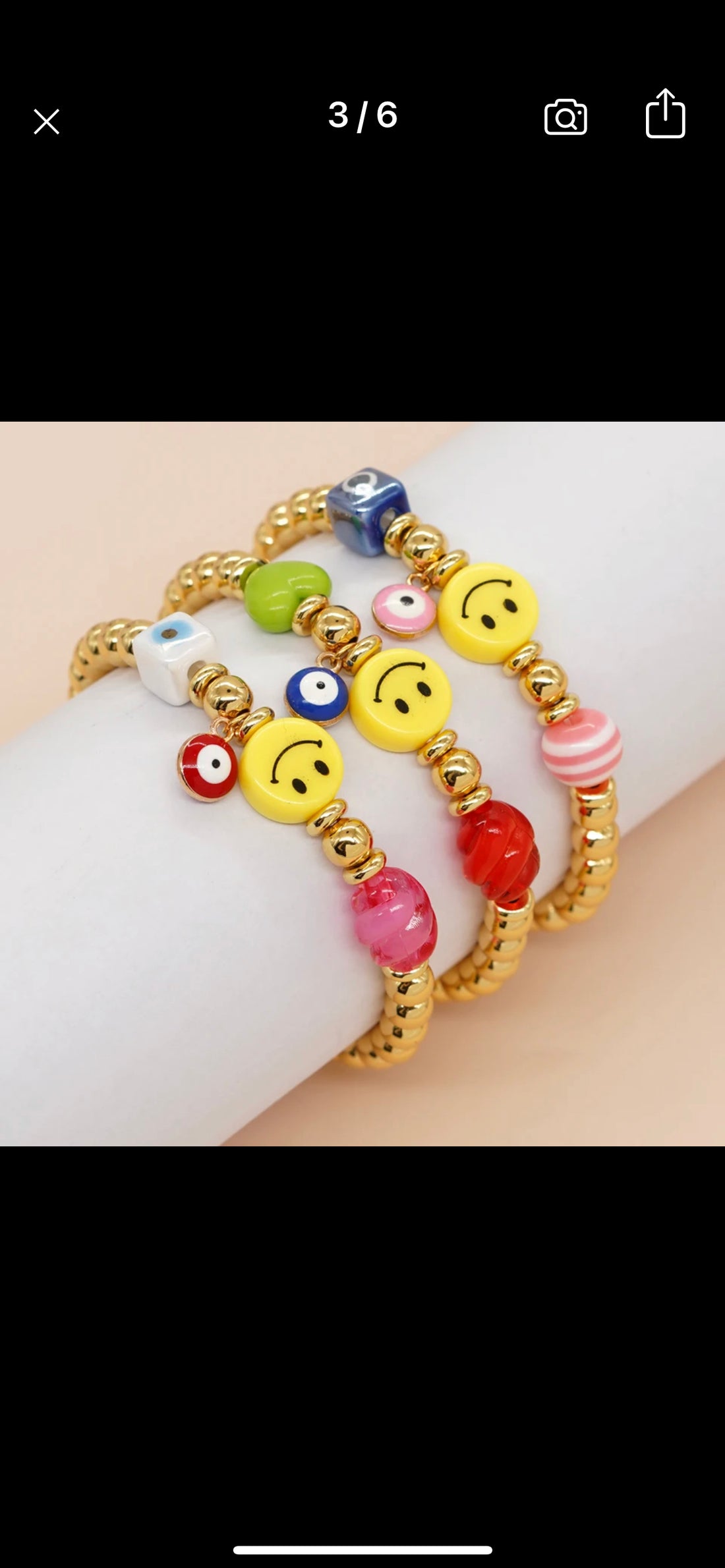 Bracelet balín Happy