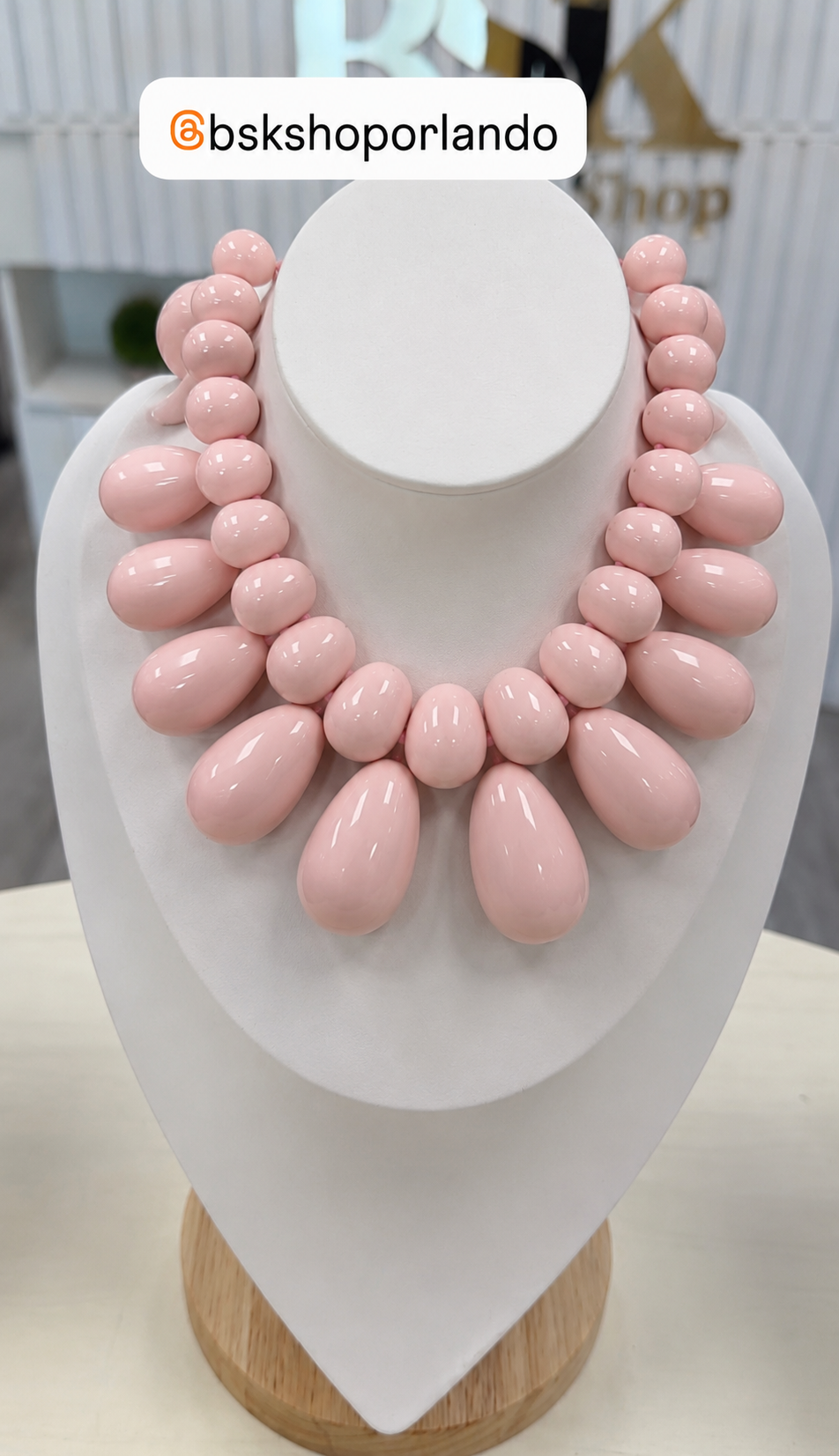 Necklace Chunky Drops