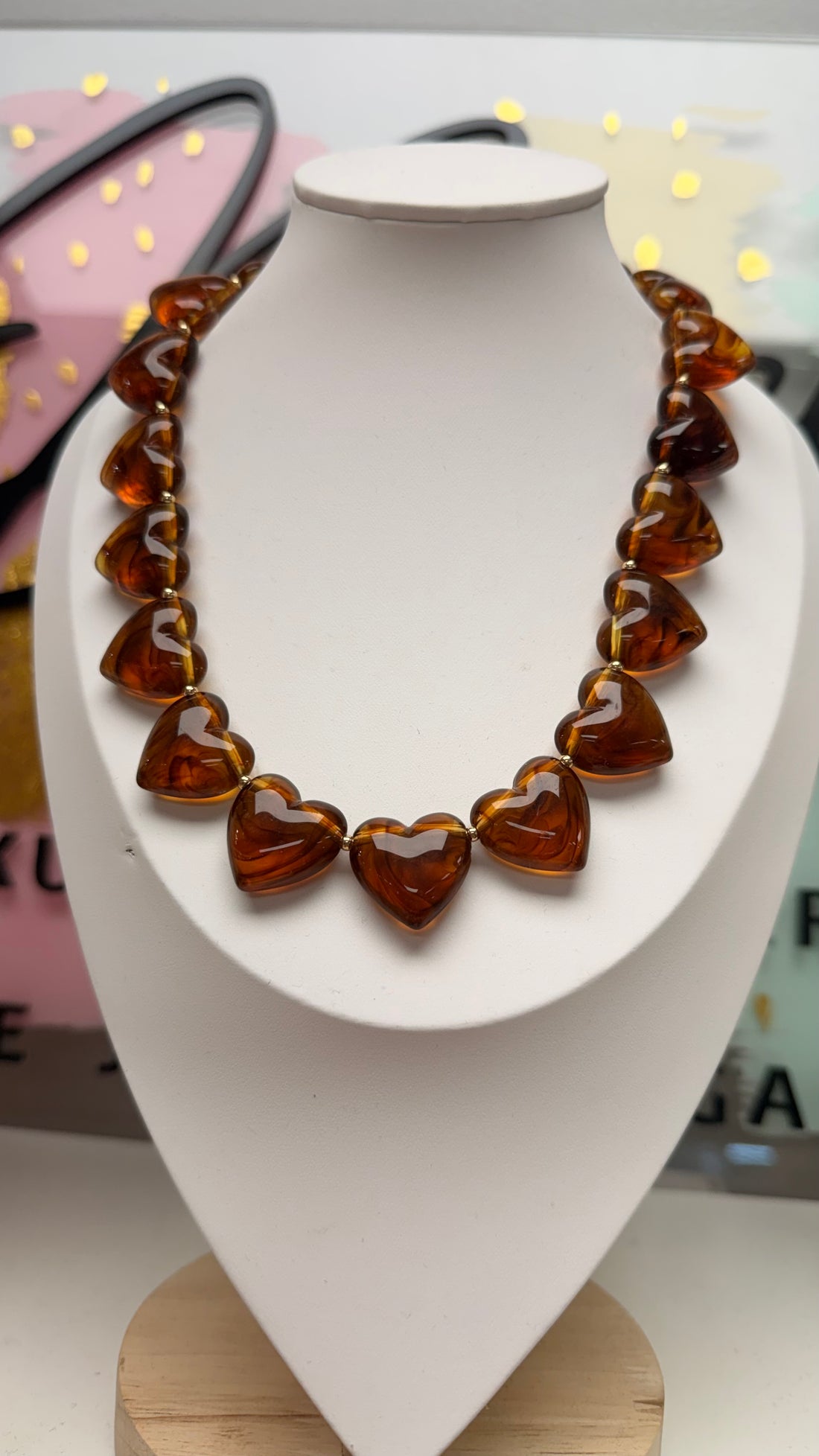 Carey necklace heart