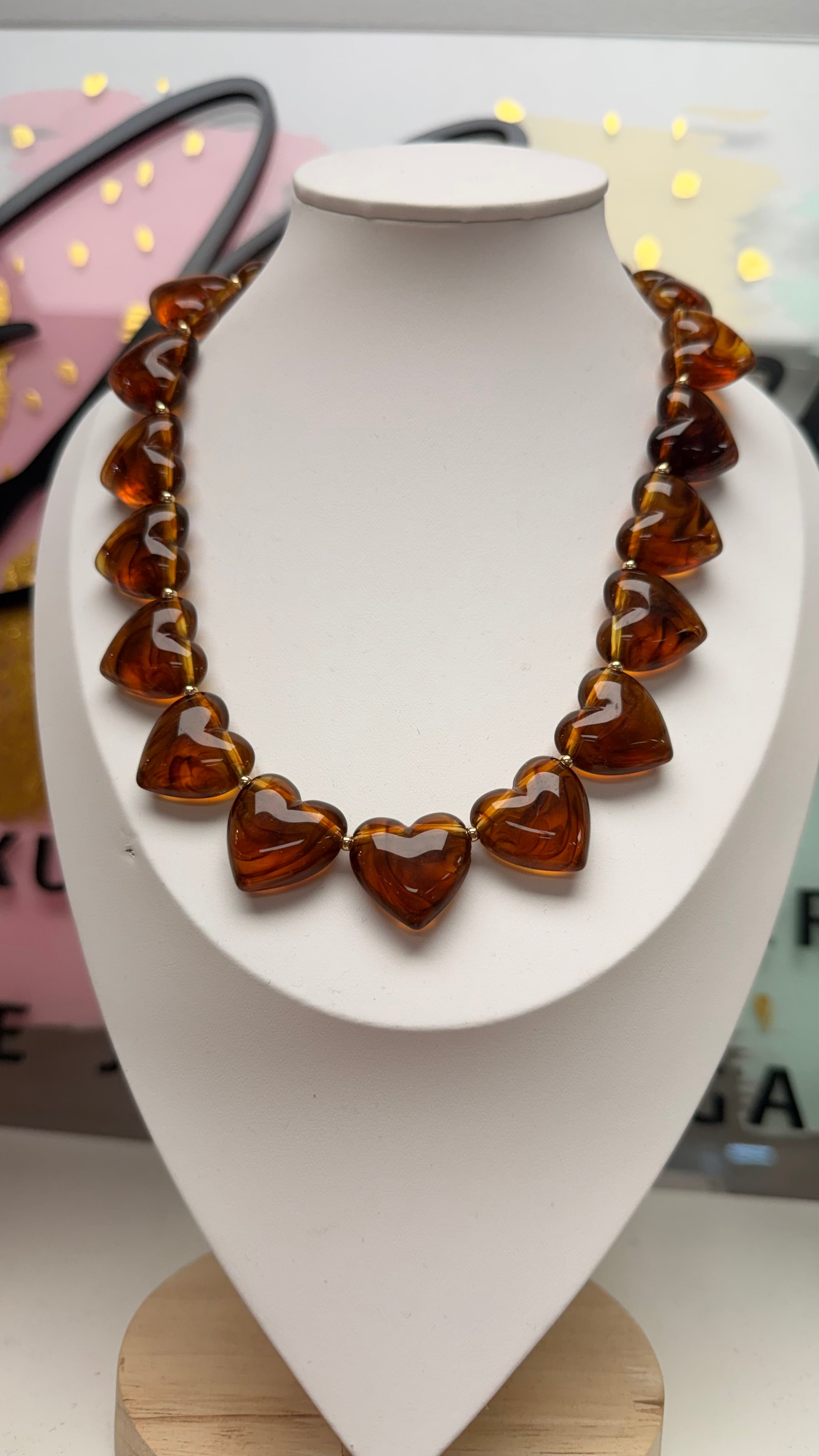 Carey necklace heart