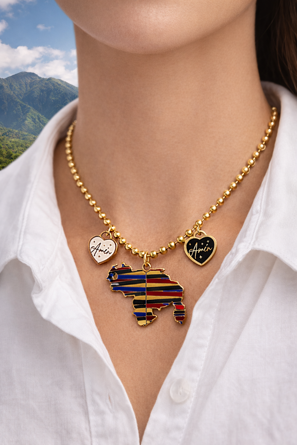 Vzla Necklace CruzDiez