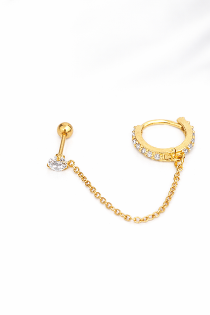 Piercing Hoop-chain-studs