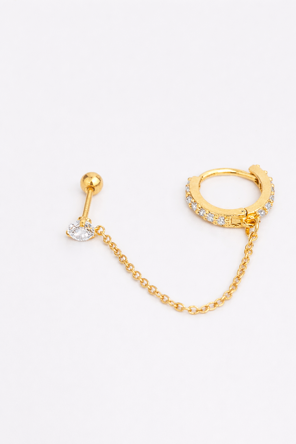 Piercing Hoop-chain-studs