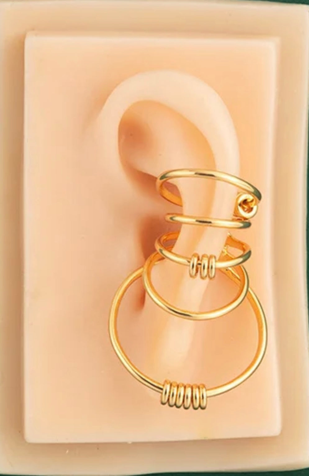 Ear cuff 5 rings