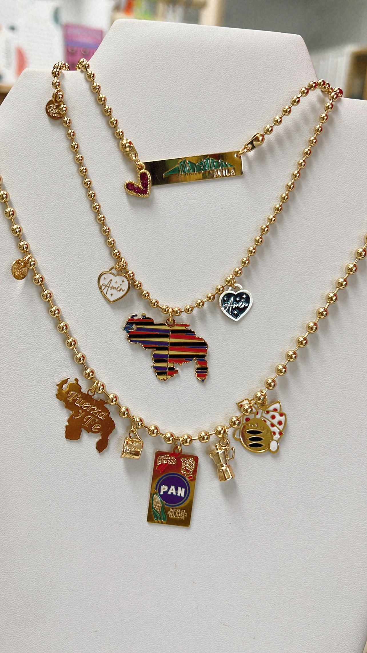 Vzla Necklace Arepita