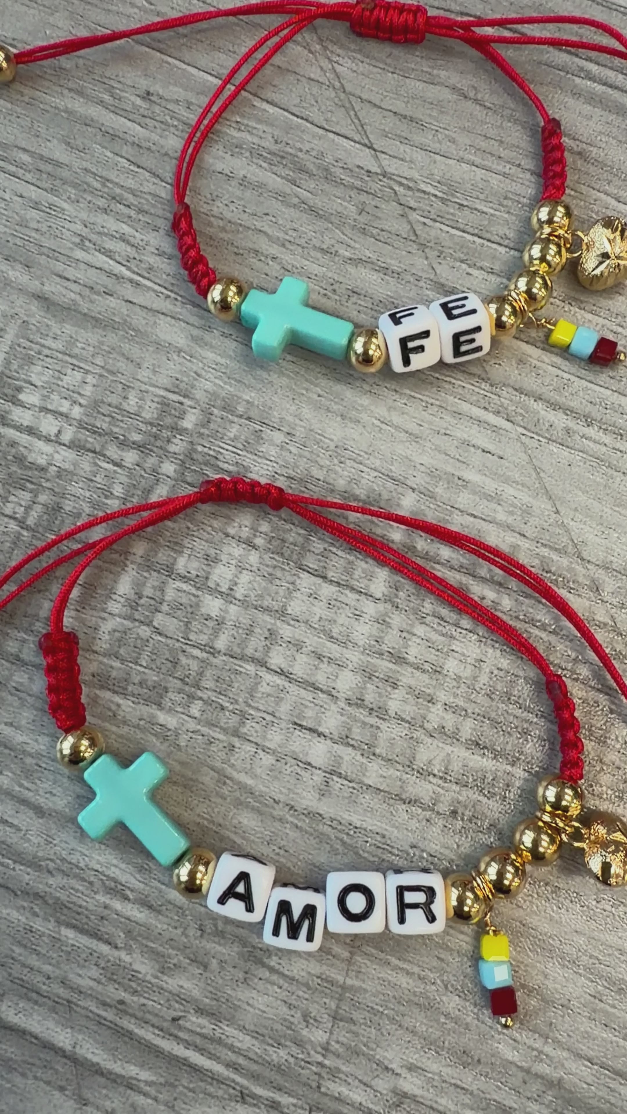 Hilitos rojo FE Cruz Vzla