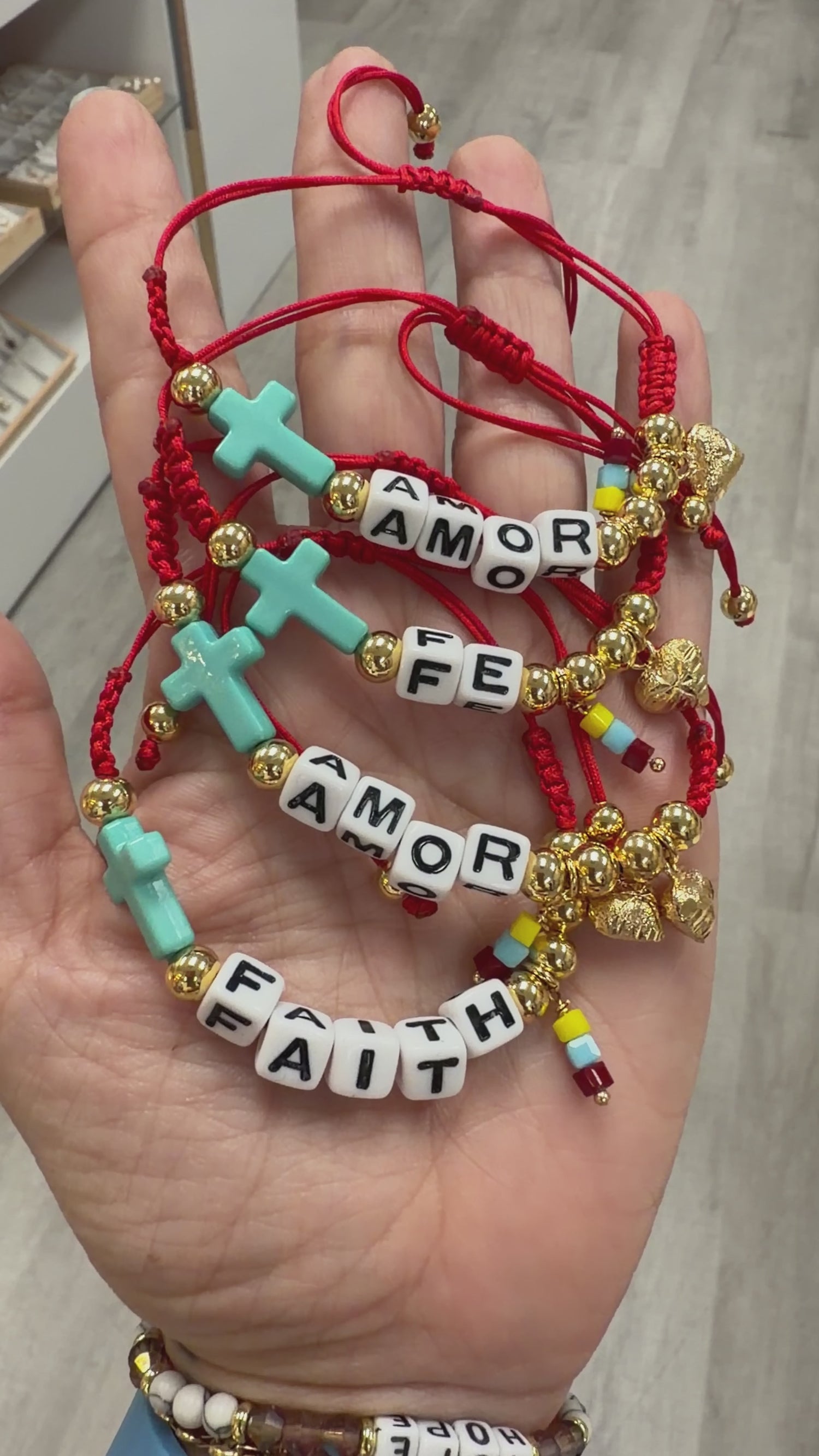 Hilitos rojo FE Cruz Vzla