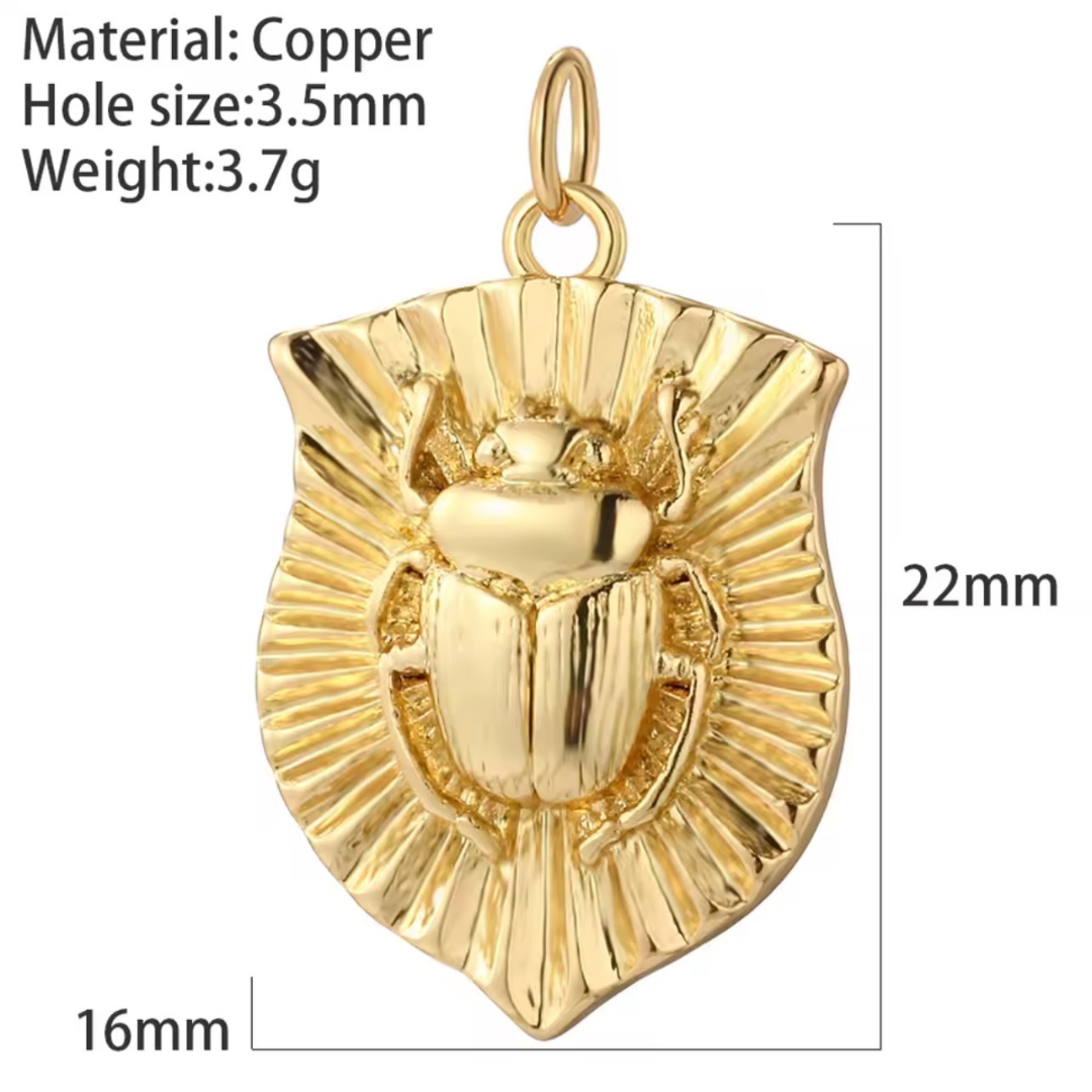 Scarab Charms