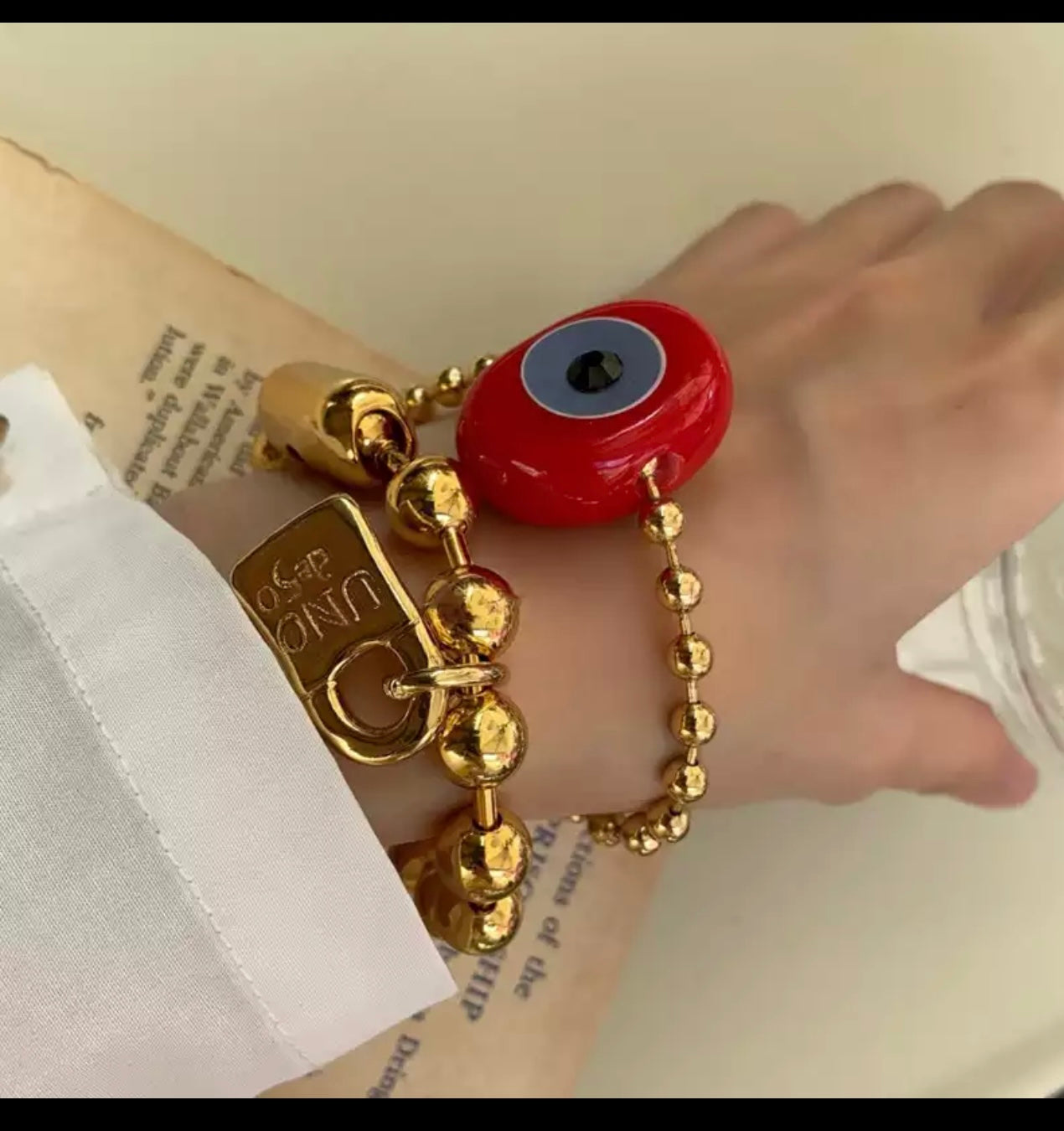 Bracelet Evil Eye Red