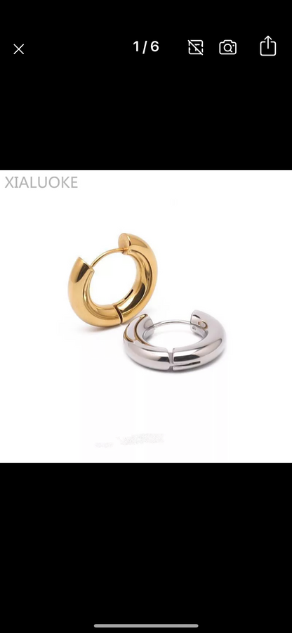 Earrings Hoops Art