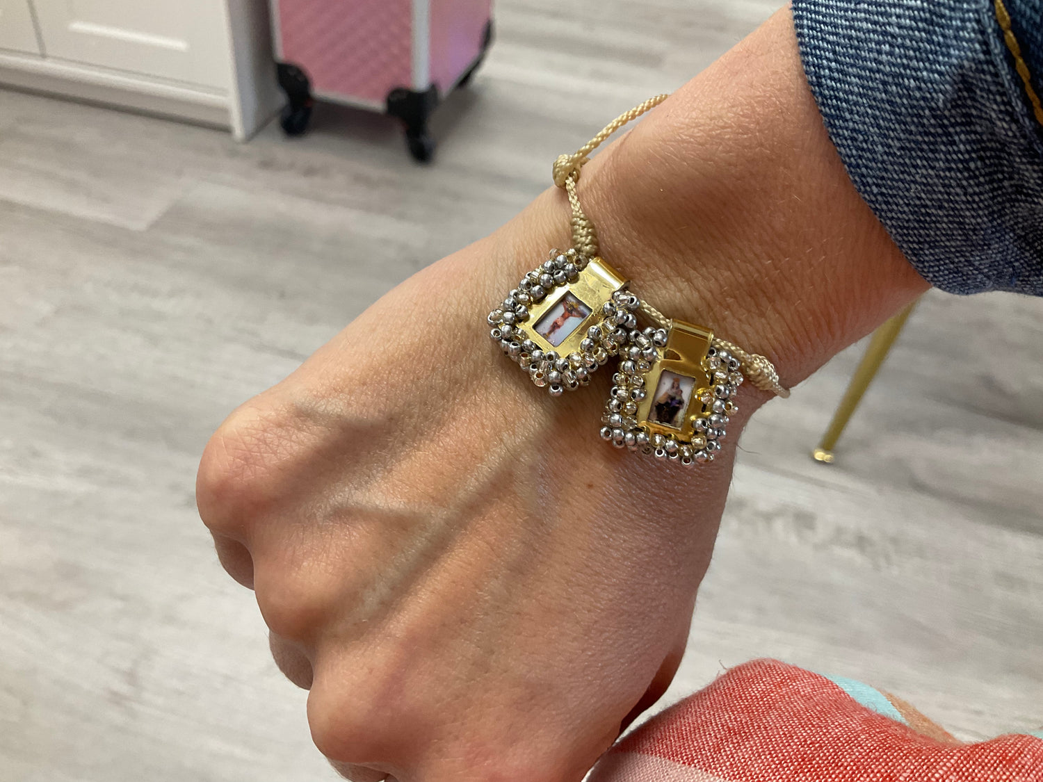 Sale  Bracelet Escapulario Mini bordado