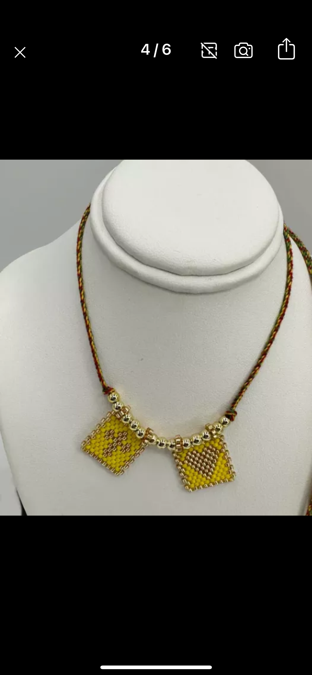 Necklace Scapulario Style