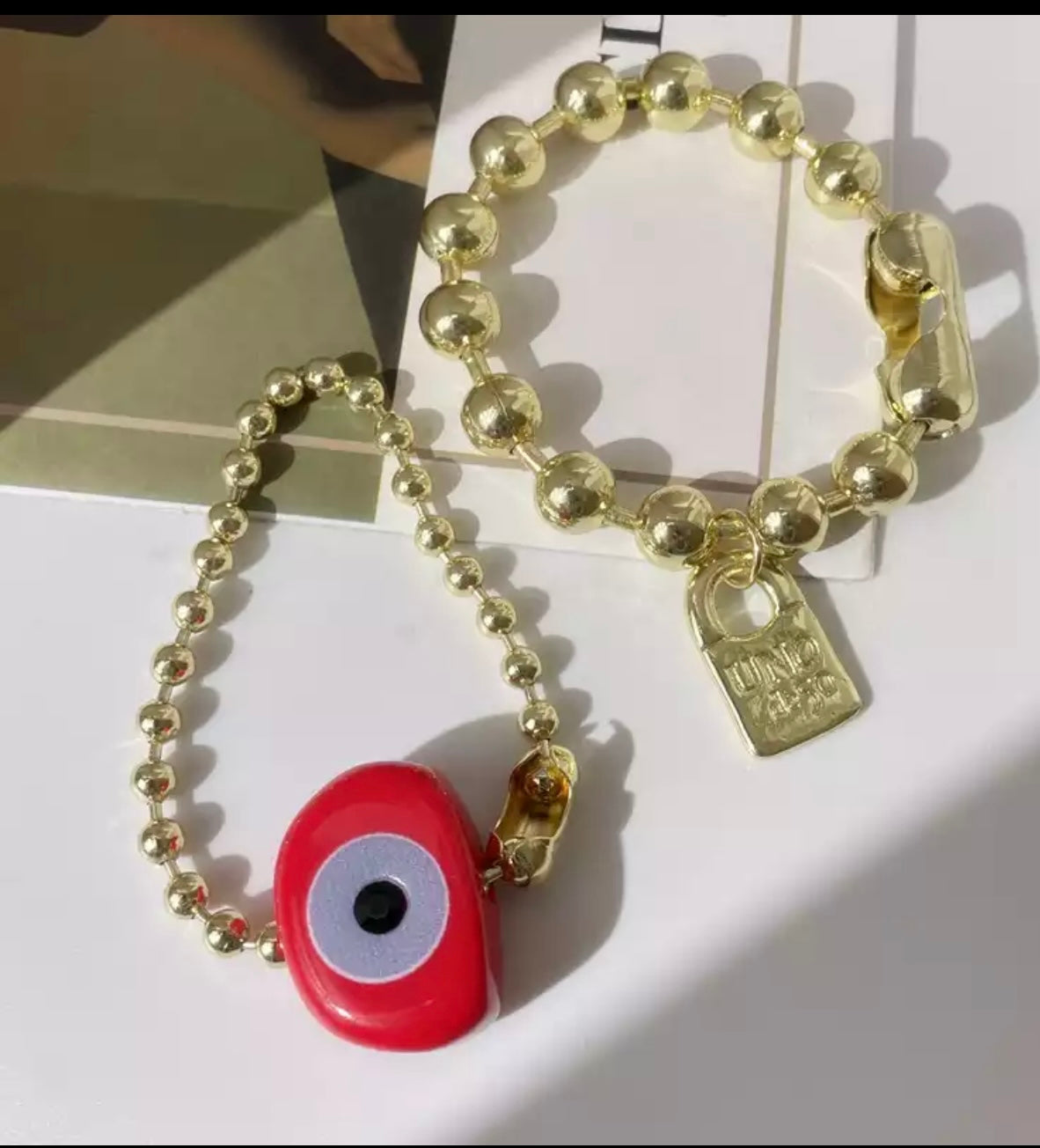 Bracelet Evil Eye Red