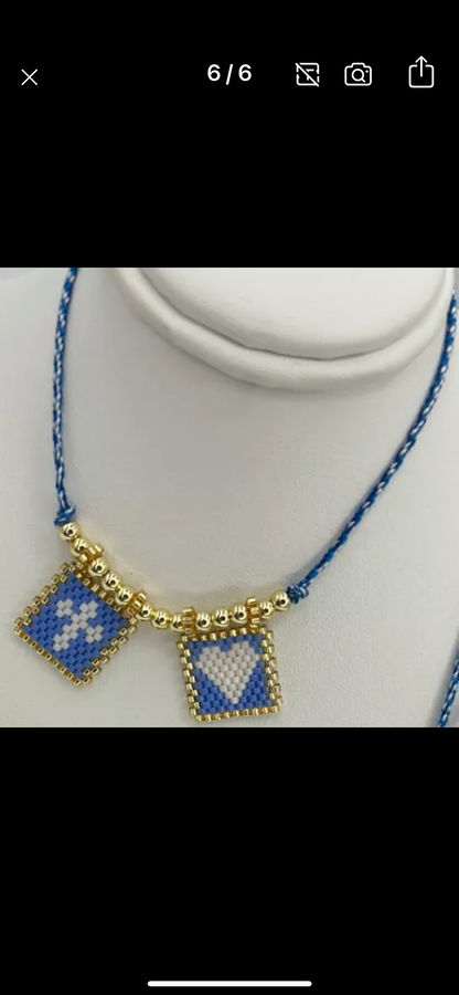 Necklace Scapulario Style